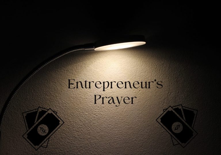 Entrepreneur’s Prayer (Poem)